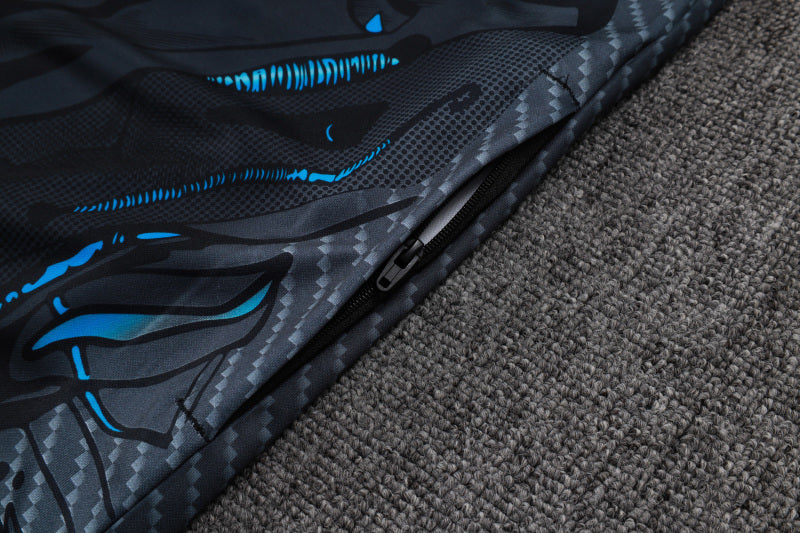 Napoli Tracksuit Grey & Blue 25/26