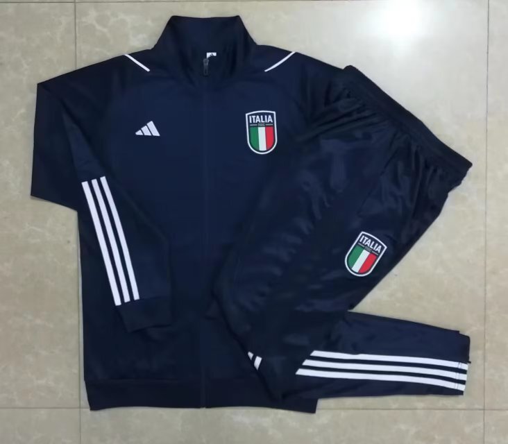 Italy Black Tracksuit 23/24